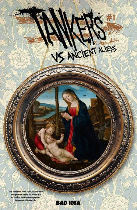 TANKERS VS ANCIENT ALIENS #1 (OF 4) CVR E TBA OLD MASTERS VAR (ALLOCATIONS WILL OCCUR, LINES BEHIND TITLE ARE RED)