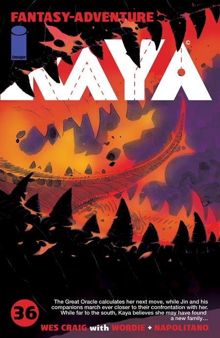 KAYA #36 CVR A WES CRAIG FOC July 20, 2026