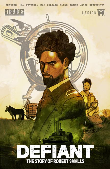 DEFIANT THE STORY OF ROBERT SMALLS HC VOL 1 NEW EDITION DUST JACKET FOC July 13, 2026