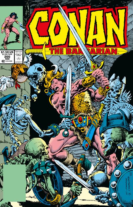 CONAN THE BARBARIAN THE ORIGINAL COMICS OMNIBUS VOL 08 REGULAR EDITION W JOHNSON & GEOFF ISHERWOOD (MR) FOC August 17, 2026