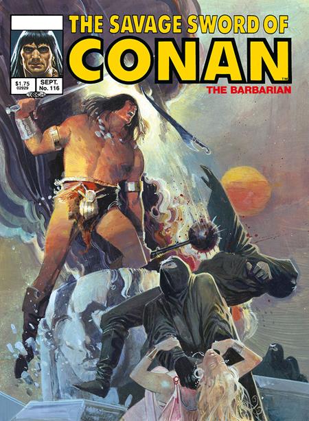 SAVAGE SWORD OF CONAN ORIGINAL COMICS OMNIBUS VOL 08 DIRECT MARKET EDITION BILL SIENKIEWICZ CVR (MR) FOC August 17, 2026