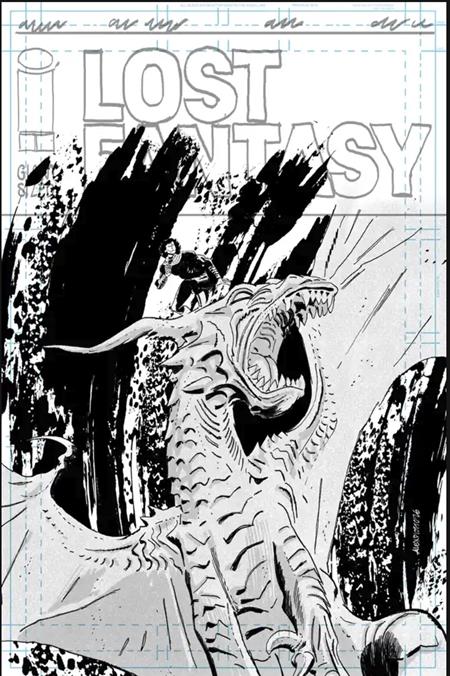LOST FANTASY #12 CVR C INC 1:25 ALEX DIOTTO RAW ART VAR FOC August 10, 2026