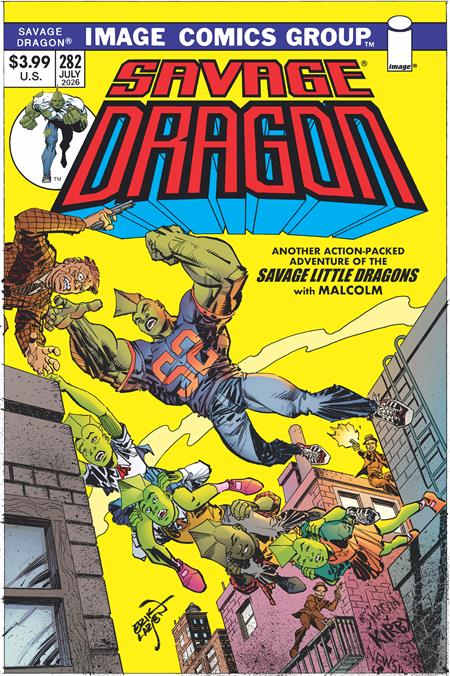 SAVAGE DRAGON #282 CVR B ERIK LARSEN VAR (MR) FOC August 3, 2026