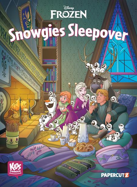 DISNEY KIDS COMICS HC FROZEN SNOWGIES SLEEPOVER FOC July 6, 2026