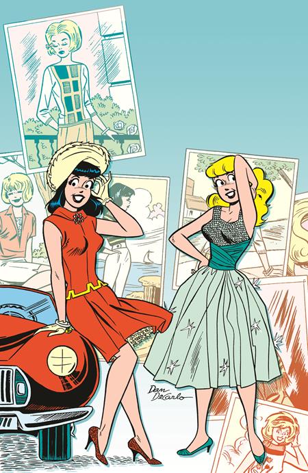 ARCHIE COMICS 85TH ANNIVERSARY PRESENTS BETTY & VERONICA FASHION PAGES (ONE-SHOT) CVR D DAN DECARLO FOIL FULL ART VAR FOC August 3, 2026