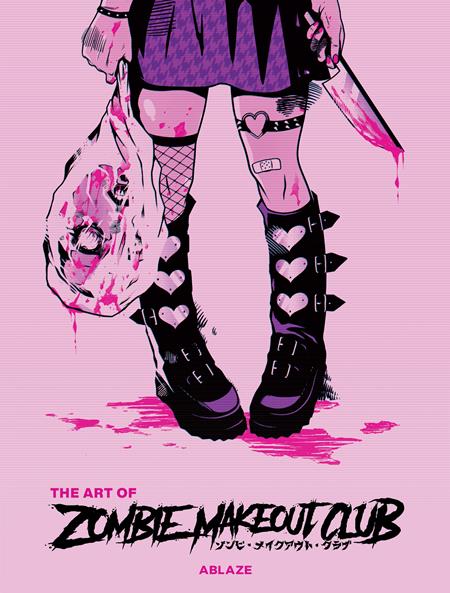 ART OF ZOMBIE MAKEOUT CLUB HC DELUXE EDITION FOC July 6, 2026