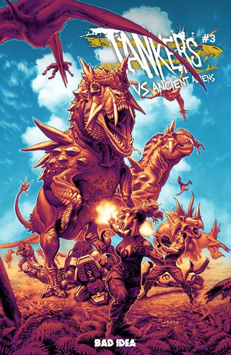 TANKERS VS ANCIENT ALIENS # 3 (OF 4) CVR B LEWIS LAROSA VAR FOC July 20, 2026