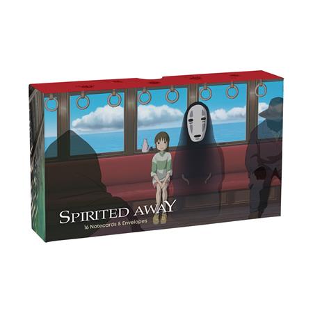 STUDIO GHIBLI SPIRITED AWAY NOTECARDS FOC July 6, 2026