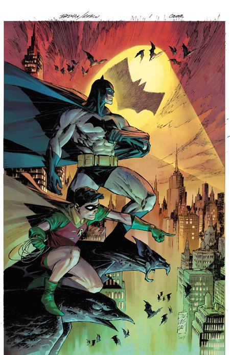 BATMAN & ROBIN YEAR ONE DYNAMIC DUOS #1 (OF 12) CVR B MARC SILVESTRI CARD STOCK VAR FOC July 20, 2026