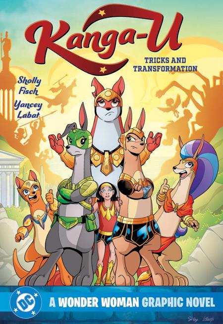 KANGA-U TRICKS AND TRANSFORMATION A WONDER WOMAN GRAPHIC NOVEL TP FOC August 3, 2026