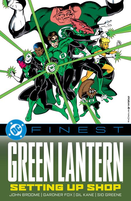 DC FINEST GREEN LANTERN SETTING UP SHOP TP FOC July 20, 2026
