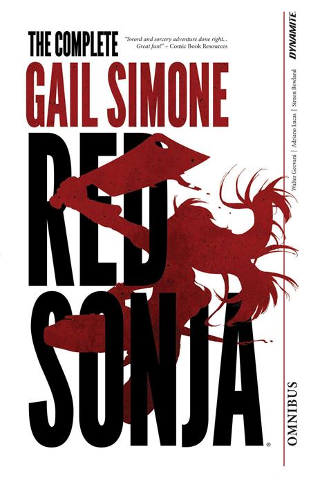 COMPLETE GAIL SIMONE RED SONJA OMNIBUS TP FOC July 13, 2026