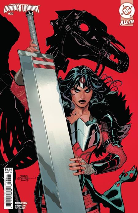 DF ABSOLUTE WONDER WOMAN #20 VARIANT SIGNED BY TERRY & RACHEL DODSON FOC July 6, 2026