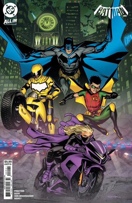 DF BATMAN #9 VARIANT SIGNED BY RYAN SOOK FOC July 6, 2026