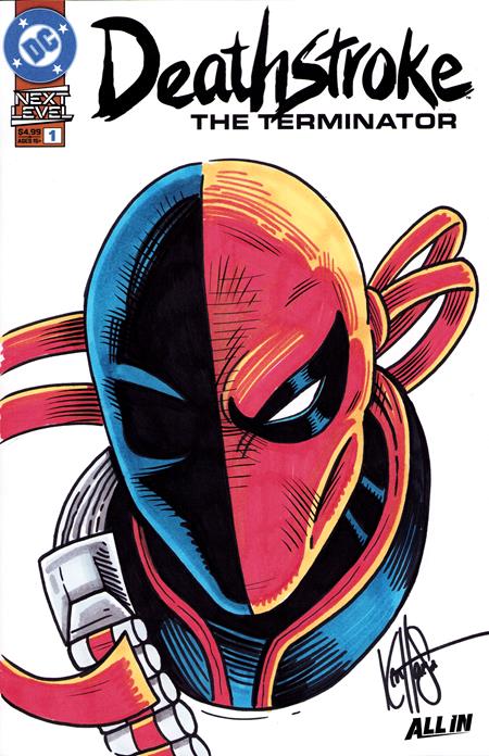 DF DEATHSTROKE THE TERMINATOR #1 SIGNED AND REMARKED BY KEN HAESER FOC July 6, 2026