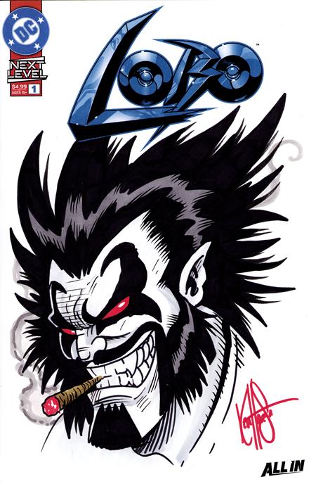 DF LOBO #1 SIGNED AND REMARKED BY KEN HAESER FOC July 6, 2026