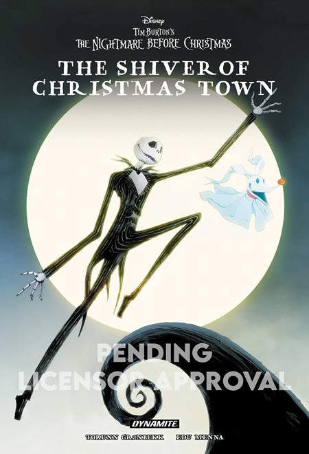 DISNEY TIM BURTONS THE NIGHTMARE BEFORE CHRISTMAS THE SHIVER OF CHRISTMAS TOWN HC FOC July 20, 2026