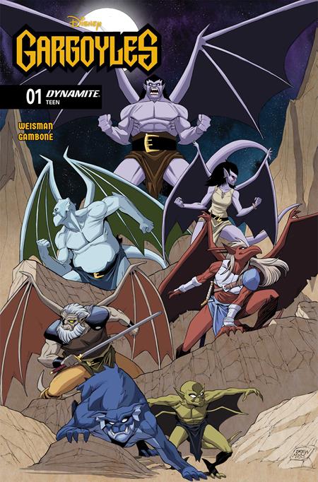 GARGOYLES #1 (2026) CVR B DREW MOSS VAR FOC July 20, 2026