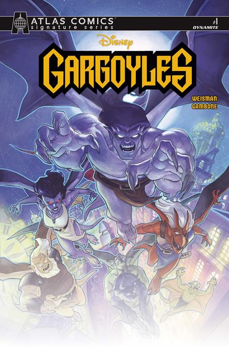 GARGOYLES #1 (2026) CVR G MEGHAN HETRICK ATLAS EDITION SIGNED BY GREG WEISMAN VAR FOC July 20, 2026