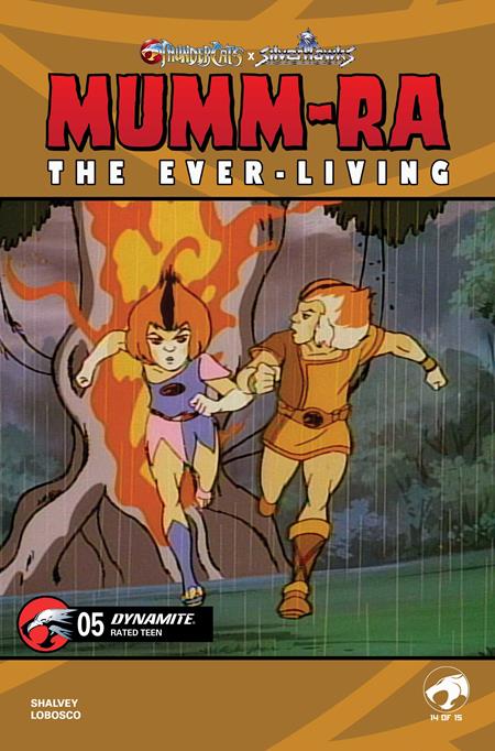 MUMM RA THE EVER LIVING #5 CVR E ANIMATION ART VAR FOC July 27, 2026