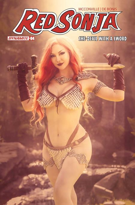 RED SONJA SHE DEVIL WITH A SWORD #4 CVR E COSPLAY ASHLYNNE DAE VAR FOC July 13, 2026