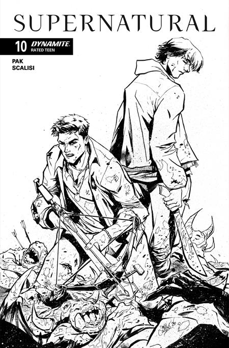 SUPERNATURAL #10 CVR G INC 1:10 DAVID COUSENS LINE ART VAR FOC August 3, 2026