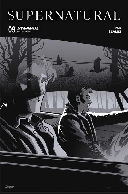 SUPERNATURAL #10 CVR H INC 1:10 JOHN AMOR LINE ART VAR FOC August 3, 2026
