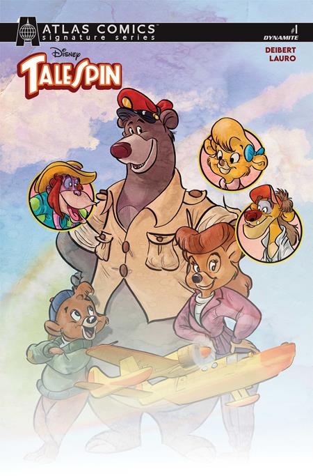 TALESPIN #1 CVR H CAT STAGGS ATLAS EDITION SIGNED BY AMANDA DEIBERT AND CAT STAGGS VAR FOC July 27, 2026