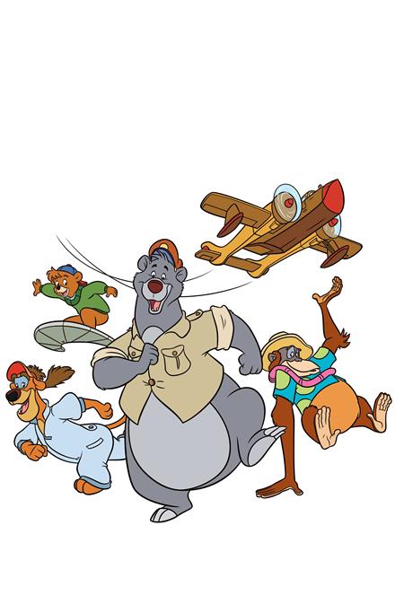 TALESPIN #1 CVR O INC 1:25 ANIMATION ART VIRGIN VAR FOC July 27, 2026