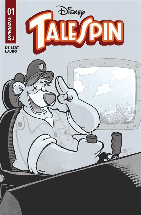 TALESPIN #1 CVR R INC 1:50 CARLO LAURO LINE ART VAR FOC July 27, 2026