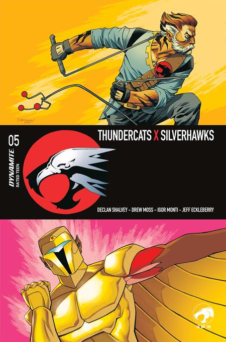 THUNDERCATS X SILVERHAWKS #5 CVR A DECLAN SHALVEY FOC July 20, 2026