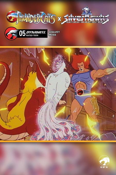 THUNDERCATS X SILVERHAWKS #5 CVR E ANIMATION ART VAR FOC July 20, 2026