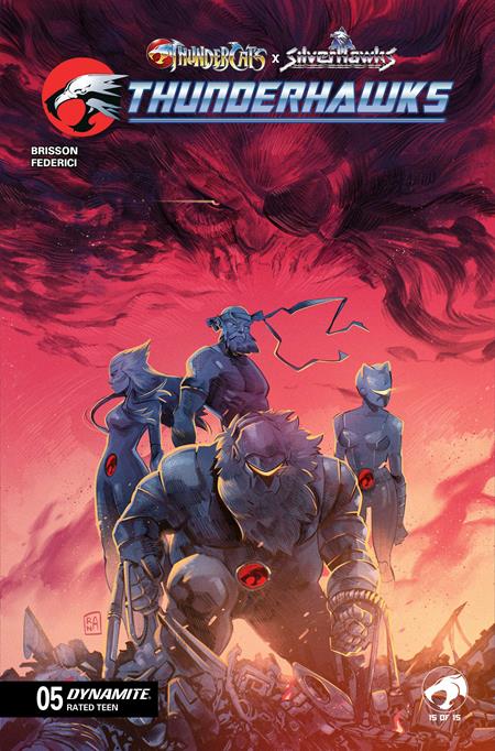 THUNDERCATS X SILVERHAWKS THUNDERHAWKS #5 CVR D ALESSANDRO RANALDI VAR FOC August 3, 2026