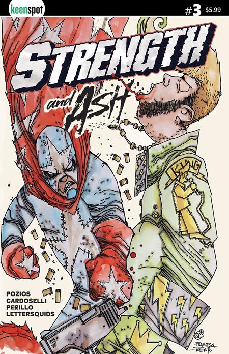 STRENGTH & ASH #3 CVR A STEFANO CARDOSELLI & FRANCESCA PERILLO KING OF FIGHTERS FOC July 13, 2026