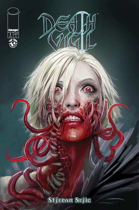 DEATH VIGIL (2026) #1 (OF 6) CVR D STJEPAN SEJIC PORTRAIT VAR (MR) FOC July 13, 2026