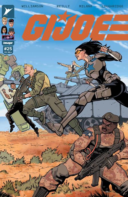 GI JOE #25 CVR I TOM REILLY WRAPAROUND FOIL VAR FOC July 20, 2026