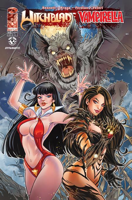 WITCHBLADE VAMPIRELLA #1 (ONE SHOT) CVR A LAURA BRAGA FOC August 3, 2026