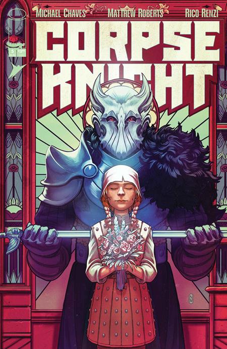 CORPSE KNIGHT #5 (OF 6) CVR D INC 1:25 NIMIT MALAVIA STAINED GLASS VAR (MR) FOC August 3, 2026