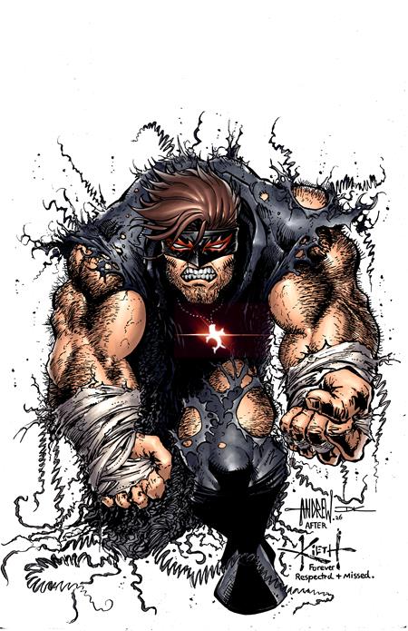 FINAL BOSS #9 CVR F INC 1:100 ANDREW MANGUM SPOT FOIL VIRGIN VAR (MR) FOC August 3, 2026