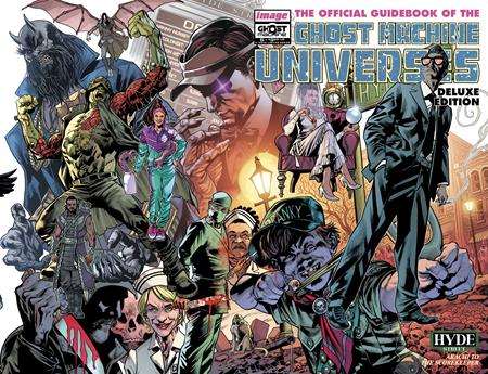 GHOST MACHINE THE OFFICIAL GUIDEBOOK #5 (OF 5) CVR B BRYAN HITCH & BRAD ANDERSON WRAPAROUND VAR FOC July 13, 2026