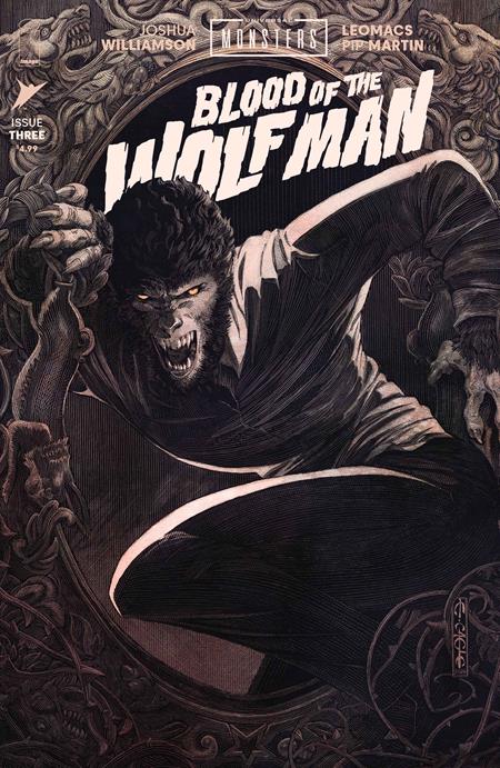 UNIVERSAL MONSTERS BLOOD OF THE WOLF MAN #3 (OF 4) CVR B EVAN CAGLE VAR FOC August 3, 2026