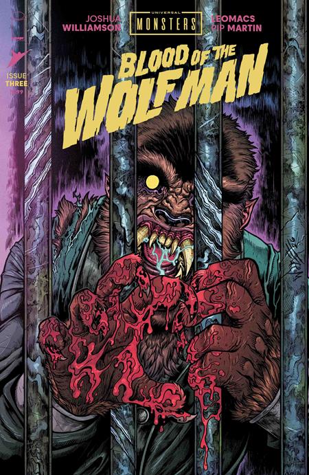 UNIVERSAL MONSTERS BLOOD OF THE WOLF MAN #3 (OF 4) CVR C INC 1:10 MARIA WOLF & MIKE SPICER CONNECTING VAR FOC August 3, 2026