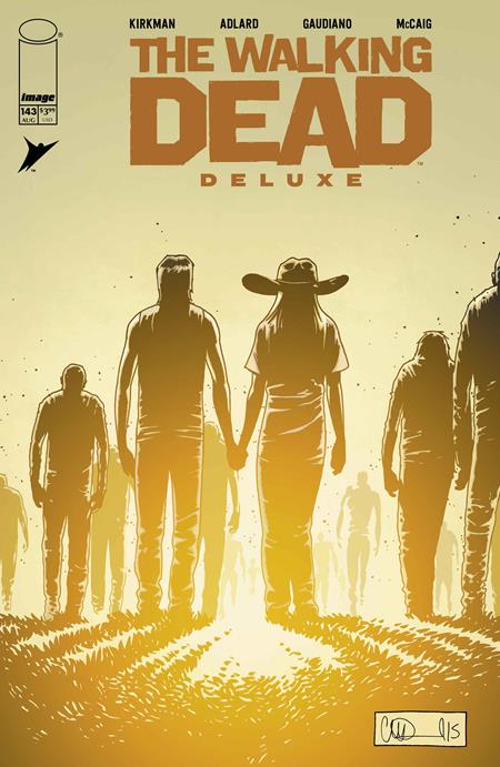 WALKING DEAD DELUXE #143 CVR B CHARLIE ADLARD & DAVE MCCAIG VAR (MR) FOC July 27, 2026