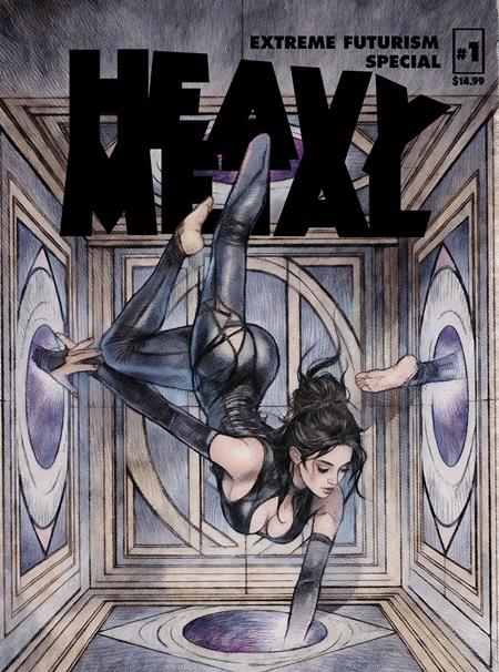 HEAVY METAL MAGAZINE SPECIAL EXTREME FUTURISM #1 CVR A MARCO TURINI (MR) FOC July 6, 2026