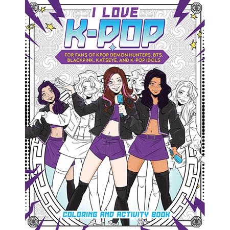 I LOVE K-POP TP COLORING AND ACTIVITY BOOK FOC July 6, 2026