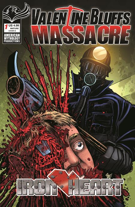 VALENTINE BLUFFS MASSACRE IRON HEART #1 (OF 2) CVR B BUZ HASSON VAR (MR) FOC August 3, 2026
