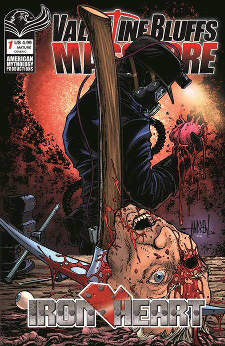 VALENTINE BLUFFS MASSACRE IRON HEART #1 (OF 2) CVR C ANDREW MANGUM VAR (MR) FOC August 3, 2026