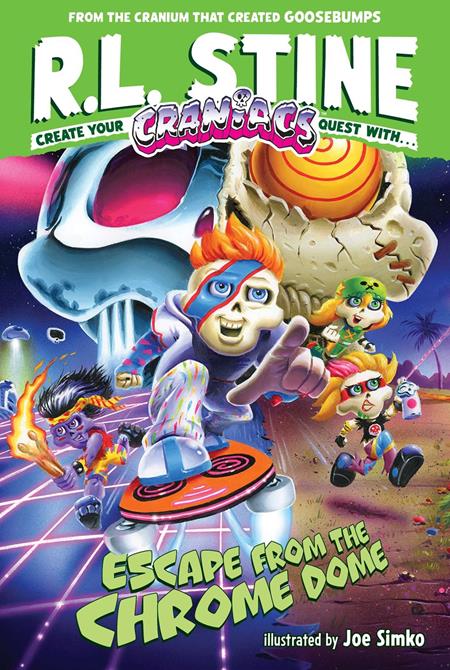 CRANIACS NOVEL TP VOL 01 ESCAPE FROM THE CHROME DOME FOC July 20, 2026