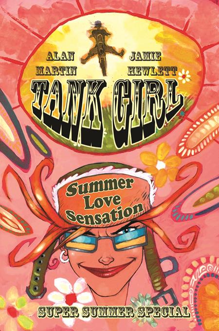 TANK GIRL SUMMER LOVE SENSATION 35TH ANNIVERSARY COMIC (ONE SHOT) CVR A JAMIE HEWLETT  FOC July 13, 2026