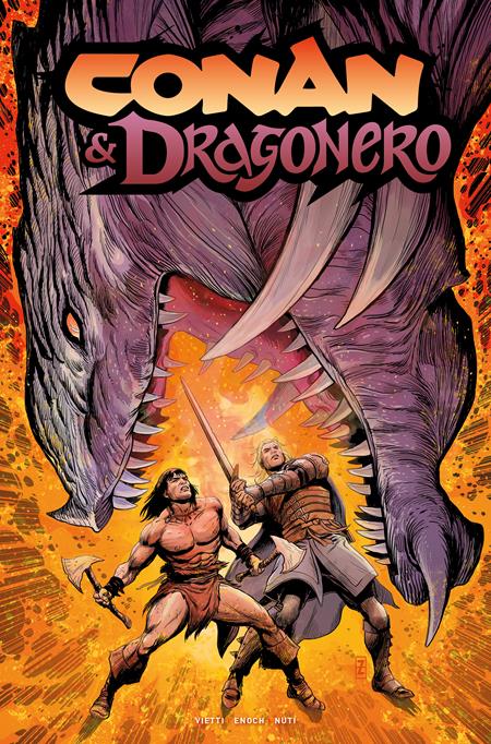 CONAN AND DRAGONERO #4 (OF 7) CVR A PATCH ZIRCHER (MR) FOC July 13, 2026